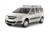 Защита переднего бампера одинарная ?51мм (ППК) LADA Largus 2012-